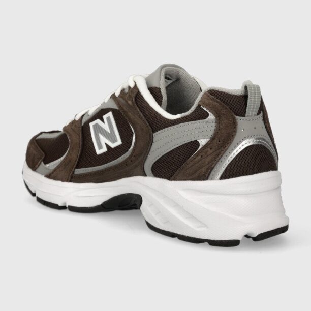 New Balance sneakers MR530CL culoarea maro preţ