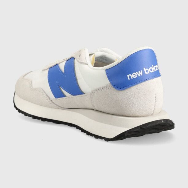 New Balance sneakers MS237BQ culoarea alb preţ