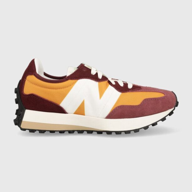 New Balance sneakers MS327OA culoarea bordo MS327OA-7OA