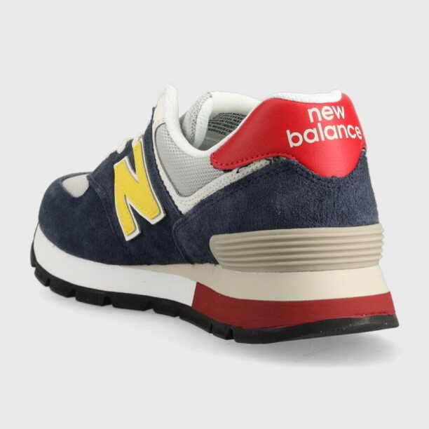 New Balance sneakers Ml574dvr culoarea albastru marin preţ