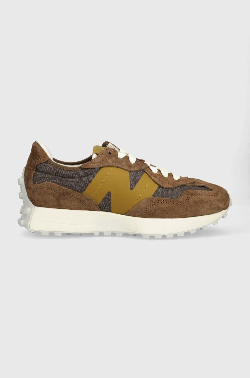 New Balance sneakers U327WPD culoarea maro