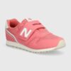 New Balance sneakers pentru copii culoarea roz