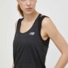 New Balance top de antrenament culoarea negru