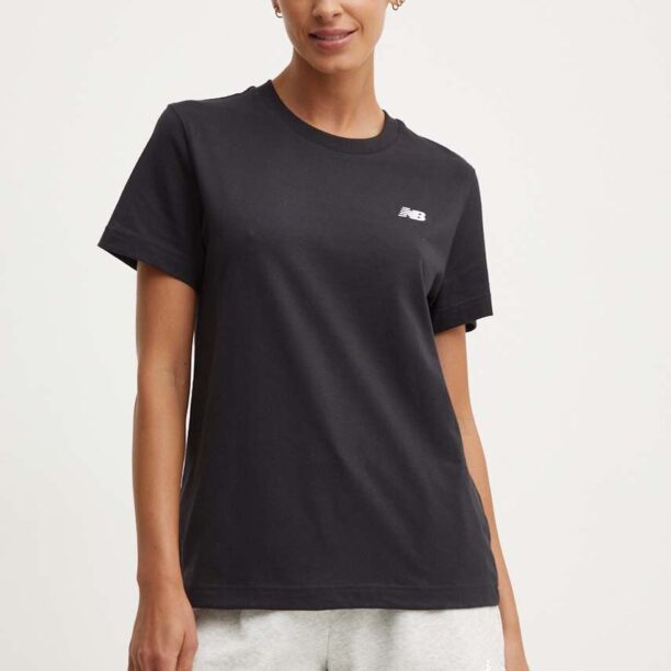 New Balance tricou din bumbac Essentials Cotton femei