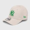 New Era șapcă de baseball din bumbac 9FORTY NEW YORK YANKEES culoarea bej