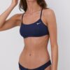 Nike Costum de baie culoarea albastru marin