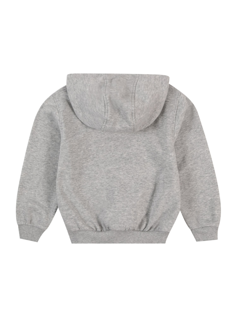 Nike Sportswear Bluză de molton 'CLUB FLEECE'  gri amestecat / alb