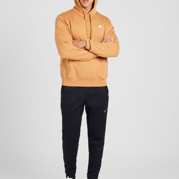 Nike Sportswear Bluză de molton 'CLUB FLEECE'  maro pueblo preţ