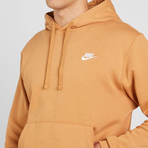 Cumpăra Nike Sportswear Bluză de molton 'CLUB FLEECE'  maro pueblo