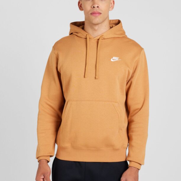 Nike Sportswear Bluză de molton 'CLUB FLEECE'  maro pueblo