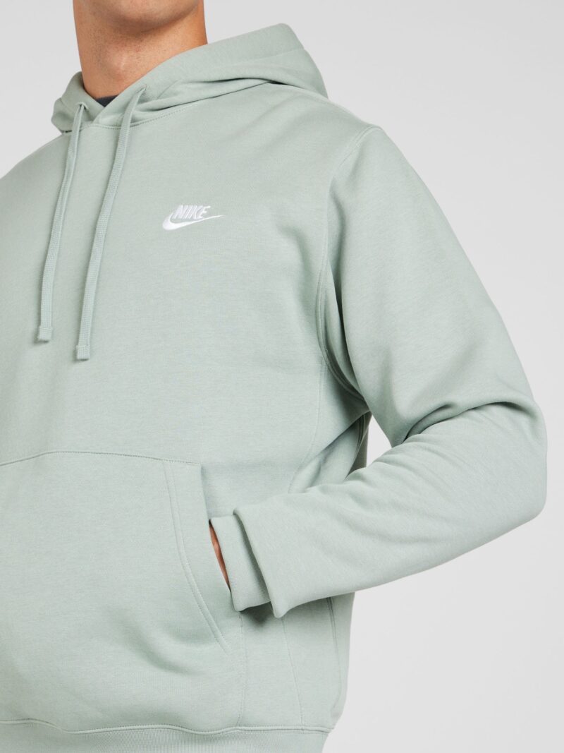 Nike Sportswear Bluză de molton 'CLUB FLEECE'  verde mentă / alb preţ