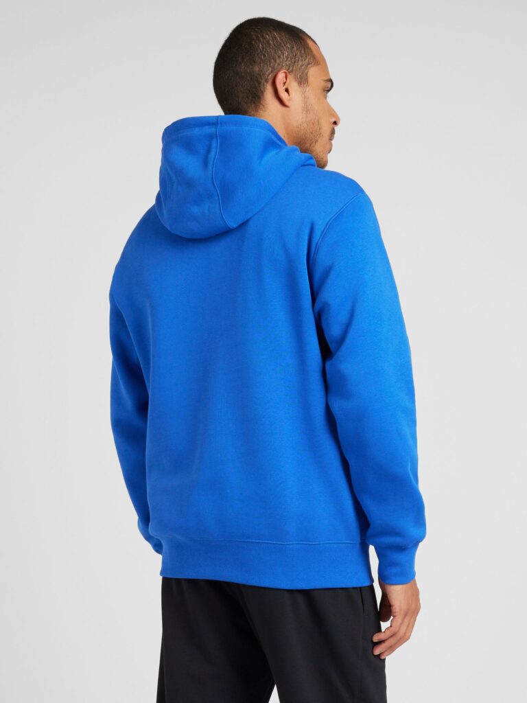 Cumpăra Nike Sportswear Bluză de molton 'CLUB'  albastru / albastru cobalt / portocaliu închis