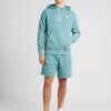 Nike Sportswear Bluză de molton 'CLUB'  turcoaz / alb