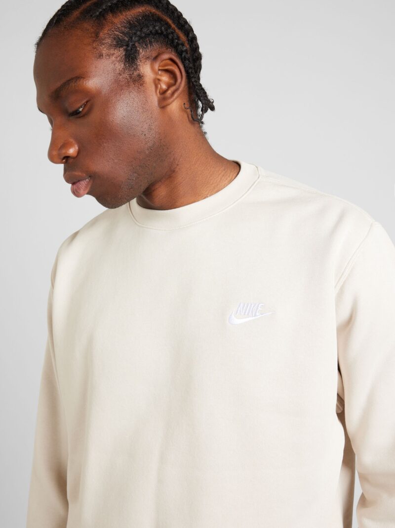 Nike Sportswear Bluză de molton 'Club Fleece'  alb lână preţ