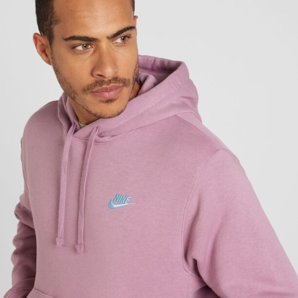 Nike Sportswear Bluză de molton 'Club Fleece'  albastru deschis / lila preţ