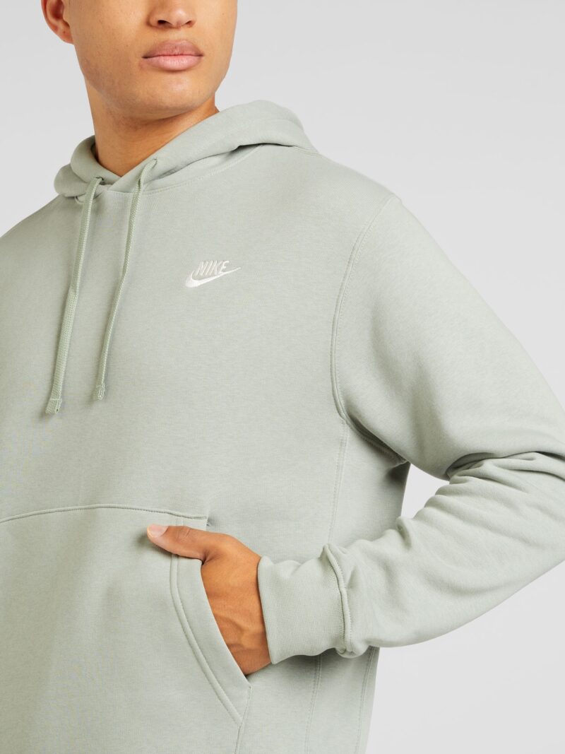 Preţ Nike Sportswear Bluză de molton 'Club Fleece'  verde mentă / alb