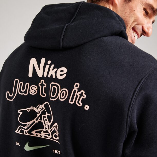 Preţ Nike Sportswear Bluză de molton 'GFX'  bej / verde măr / negru / alb