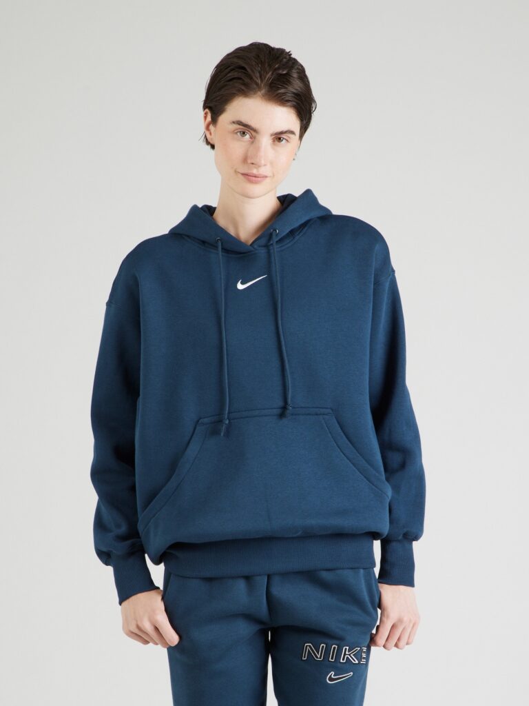 Nike Sportswear Bluză de molton 'PHOENIX FLEECE'  bleumarin