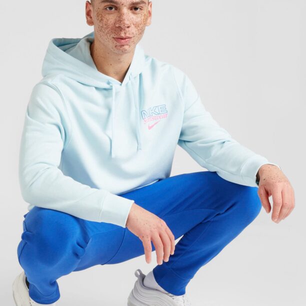 Preţ Nike Sportswear Bluză de molton  albastru / albastru deschis / roz deschis