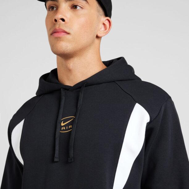 Cumpăra Nike Sportswear Bluză de molton  negru / alb