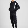 Nike Sportswear Bluză de molton  negru / alb