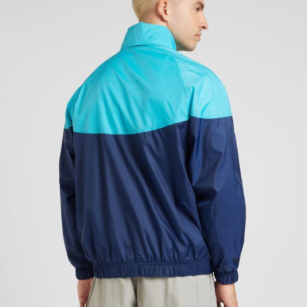 Preţ Nike Sportswear Geacă de primăvară-toamnă 'Windrunner'  bleumarin / turcoaz / alb