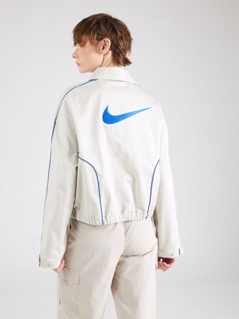 Nike Sportswear Geacă de primăvară-toamnă  albastru / gri deschis / alb preţ