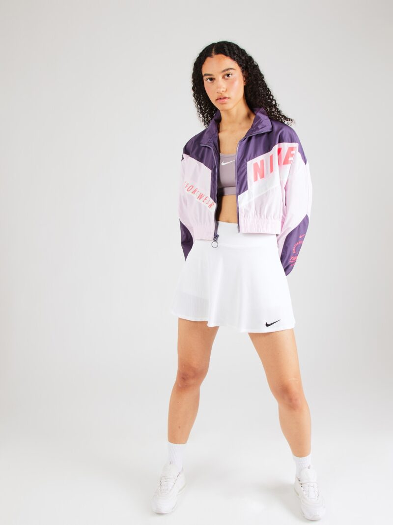 Cumpăra Nike Sportswear Geacă de primăvară-toamnă  lila / mov liliachiu / roșu pastel / alb