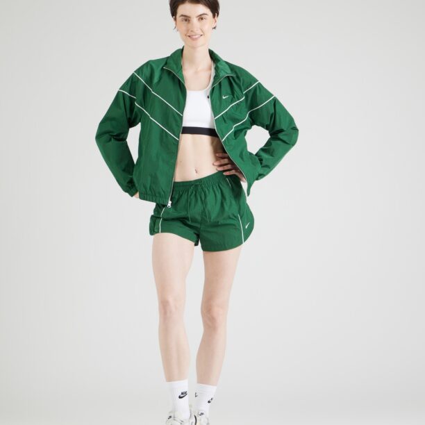 Cumpăra Nike Sportswear Geacă de primăvară-toamnă  verde / alb