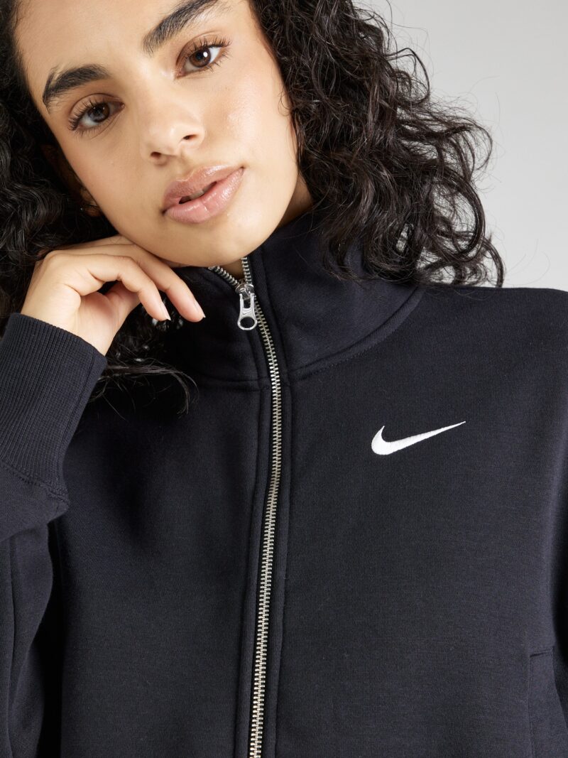 Preţ Nike Sportswear Hanorac 'PHOENIX FLEECE'  negru / alb