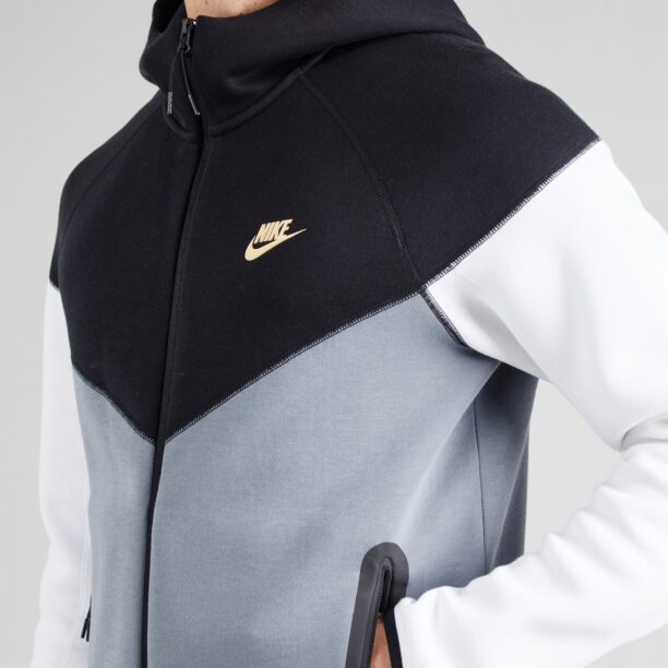 Preţ Nike Sportswear Hanorac 'TCH FLEECE'  gri bazalt / negru / alb