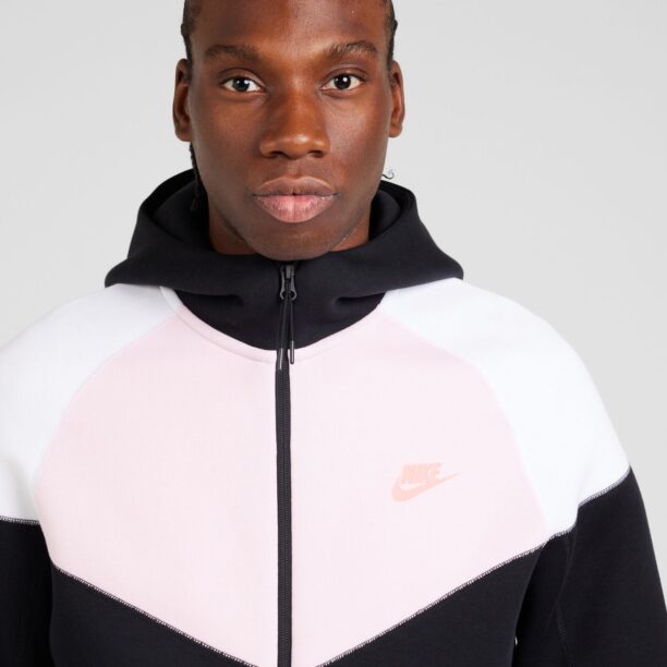 Cumpăra Nike Sportswear Hanorac 'TCH FLEECE'  roz pal / roz pastel / negru / alb