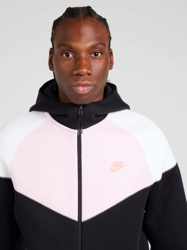 Cumpăra Nike Sportswear Hanorac 'TCH FLEECE'  roz pal / roz pastel / negru / alb