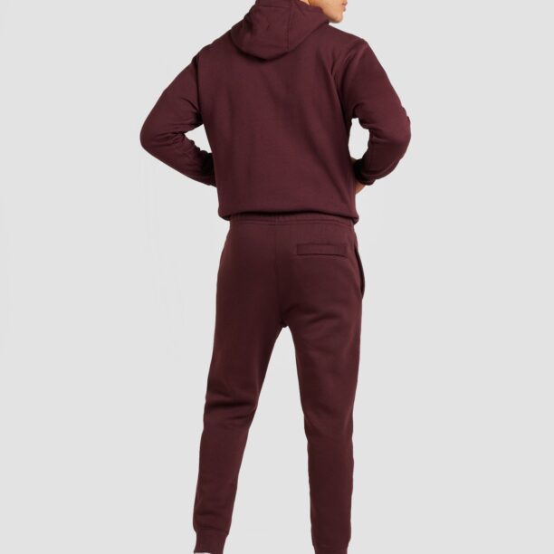 Nike Sportswear Pantaloni 'CLUB FLEECE'  roșu burgundy / alb