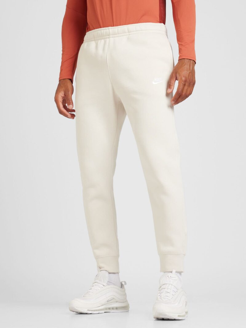 Cumpăra Nike Sportswear Pantaloni 'Club Fleece'  crem