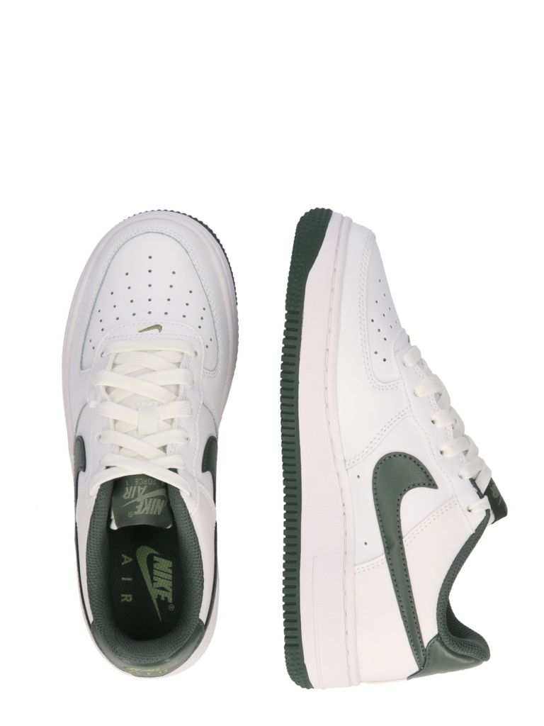 Nike Sportswear Sneaker 'Air Force 1 LV8 2'  verde închis / alb