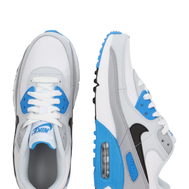 Nike Sportswear Sneaker 'Air Max 90 LTR'  azur / gri / negru / alb