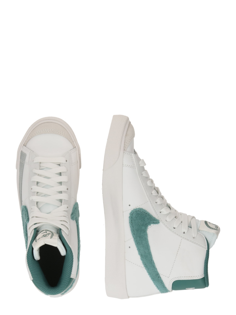 Nike Sportswear Sneaker 'Blazer 77 SE'  bej / gri / verde mentă / alb