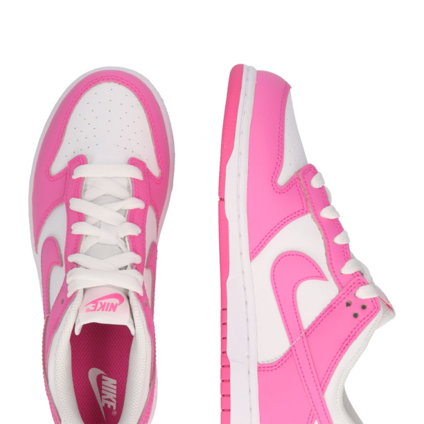 Nike Sportswear Sneaker 'Dunk'  fucsia / alb