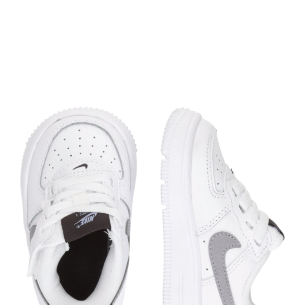 Nike Sportswear Sneaker 'Force 1 EasyOn'  gri / negru / alb