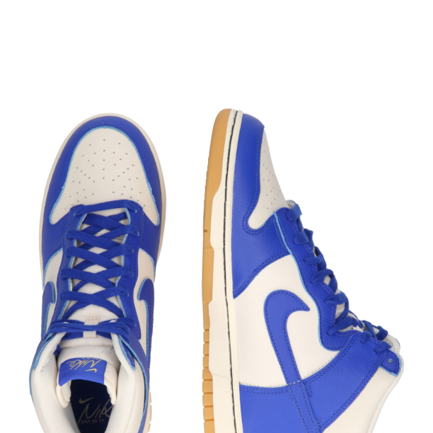 Nike Sportswear Sneaker înalt 'DUNK'  albastru / alb murdar