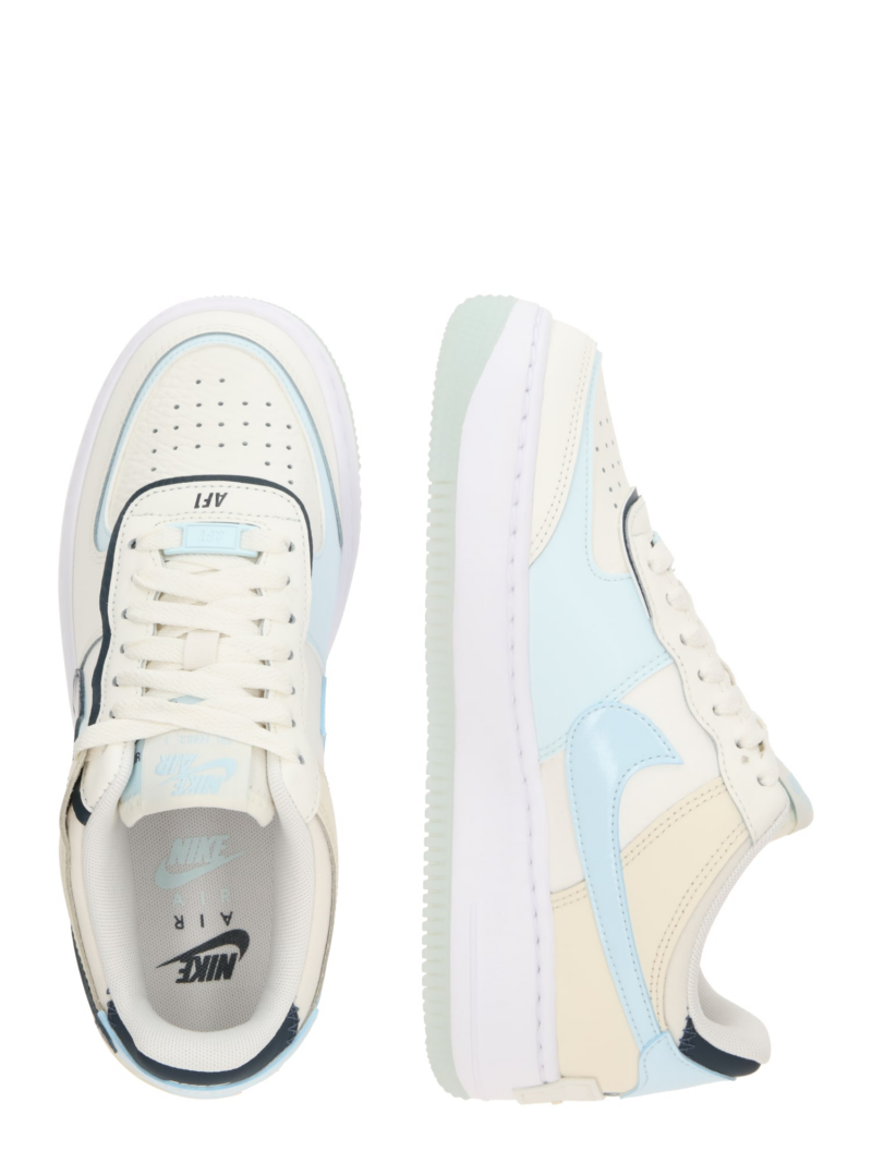 Nike Sportswear Sneaker low 'AF1 SHADOW'  crem / nisipiu / albastru deschis / negru