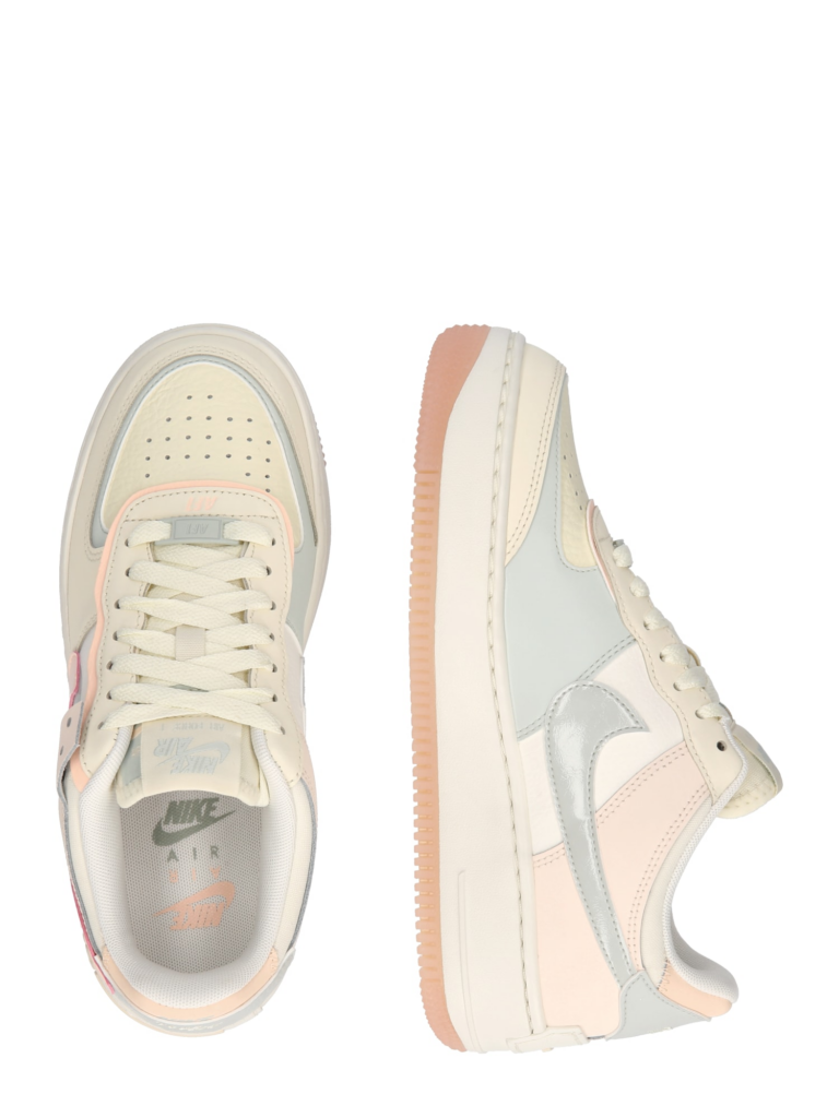 Nike Sportswear Sneaker low 'AF1 SHADOW'  opal / gri deschis / portocaliu caisă / alb