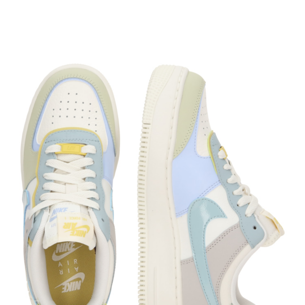 Nike Sportswear Sneaker low 'AF1 Shadow'  bej deschis / azuriu / gri / verde pastel