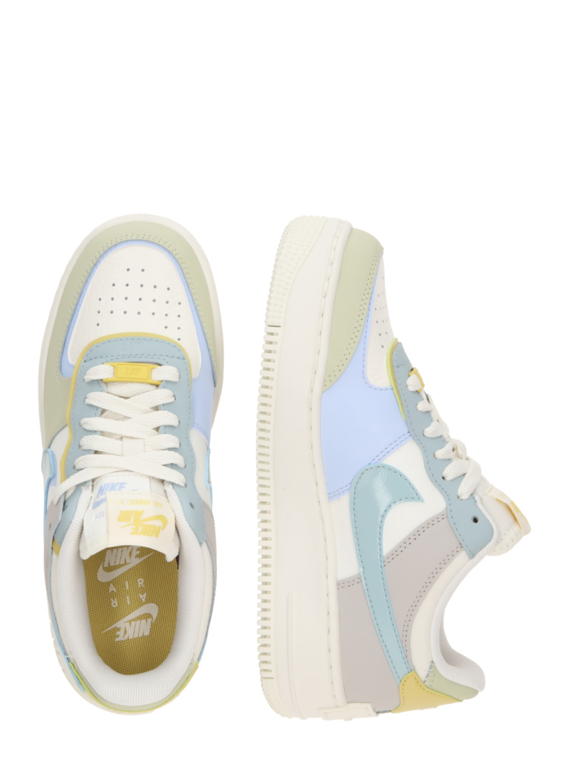 Nike Sportswear Sneaker low 'AF1 Shadow'  bej deschis / azuriu / gri / verde pastel