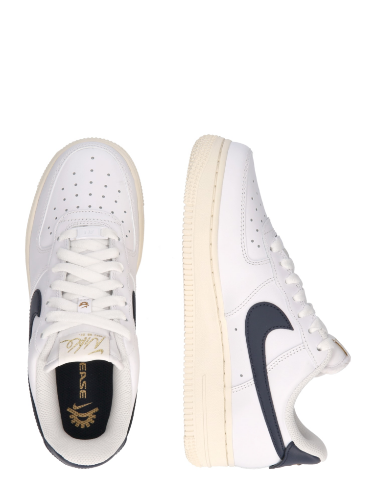 Nike Sportswear Sneaker low 'AIR FORCE 1 '07 FLYEASE'  negru / alb