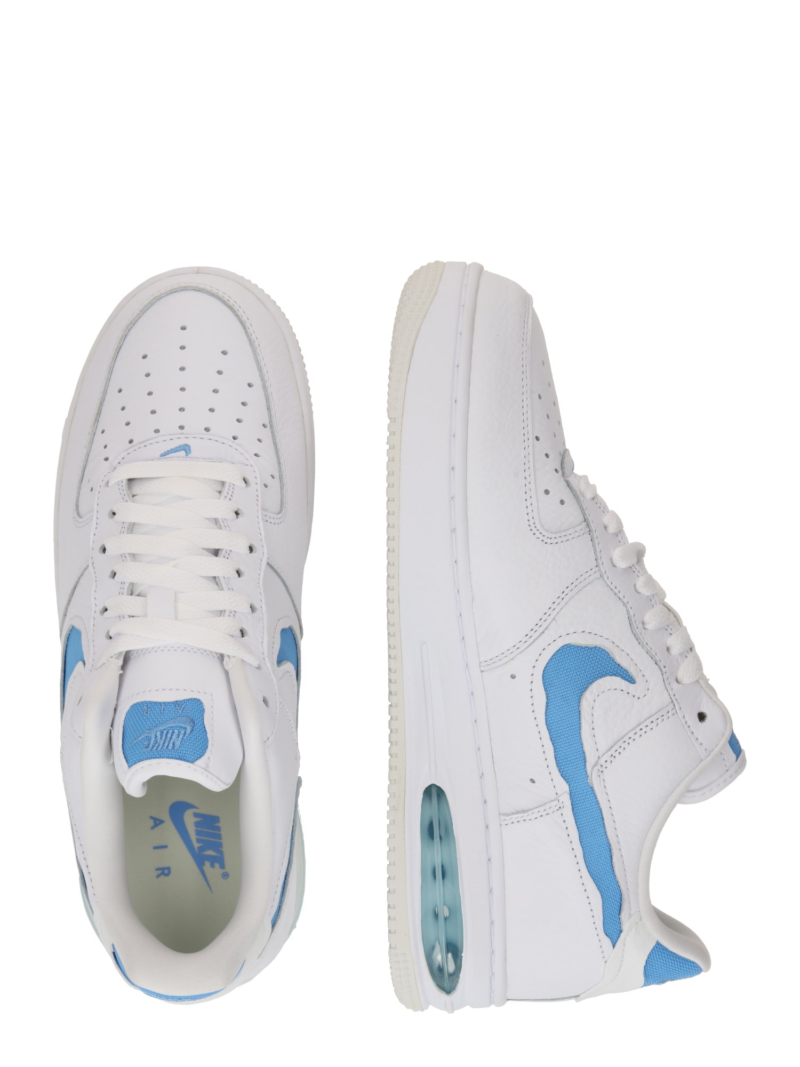 Nike Sportswear Sneaker low 'AIR FORCE 1 EVO'  azur / alb