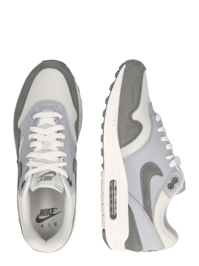 Nike Sportswear Sneaker low 'AIR MAX 1'  gri / gri închis / alb