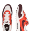 Nike Sportswear Sneaker low 'Air Max 1'  mov zmeură / roșu / alb