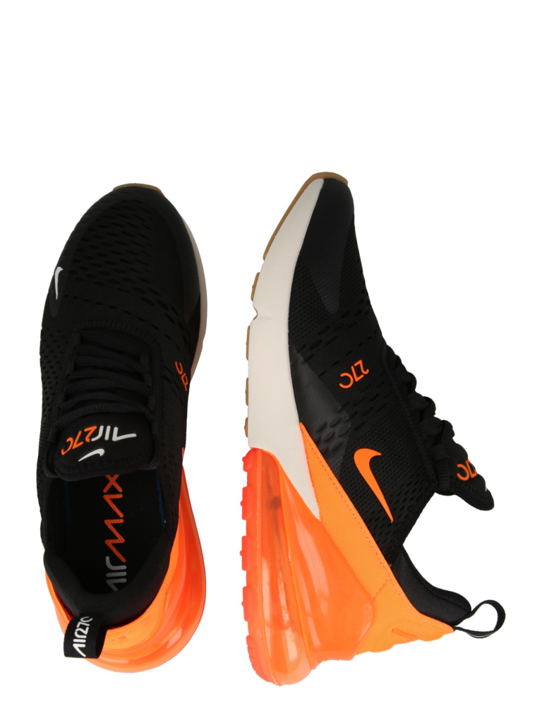 Nike Sportswear Sneaker low 'Air Max 270'  portocaliu / negru / alb